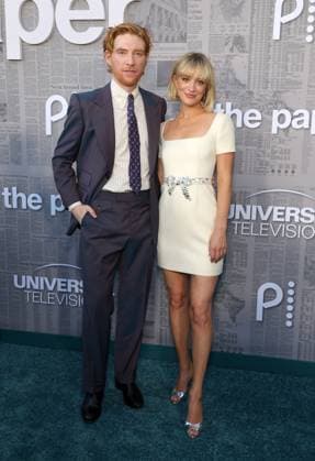 Los Angeles premiere of Universal Television s The Paper at Harmony Gold Featuring: Domhnall Gleeson, Chelsea Frei Where: Los Angeles, California, United States When: 27 Aug 2025 Credit: Faye s Vision Cover Images EDITORIAL USE ONLY. NOT FOR USE BY NEWSPAPERS BASED IN THE UK. Copyright: xx coverimg55018313