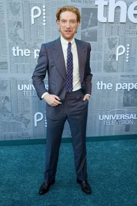 Los Angeles premiere of Universal Television s The Paper at Harmony Gold Featuring: Domhnall Gleeson Where: Los Angeles, California, United States When: 27 Aug 2025 Credit: Faye s Vision Cover Images EDITORIAL USE ONLY. NOT FOR USE BY NEWSPAPERS BASED IN THE UK. Copyright: xx coverimg55018164