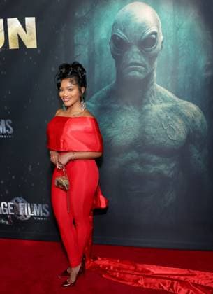 Erica Pinkett attends the Los Angeles Premiere of Footage Films RUN at TCL Chinese Theatre in the Hollywood section of Los Angeles on Wednesday, August 27, 2025.  LAP20250827205 GREGxGRUDT