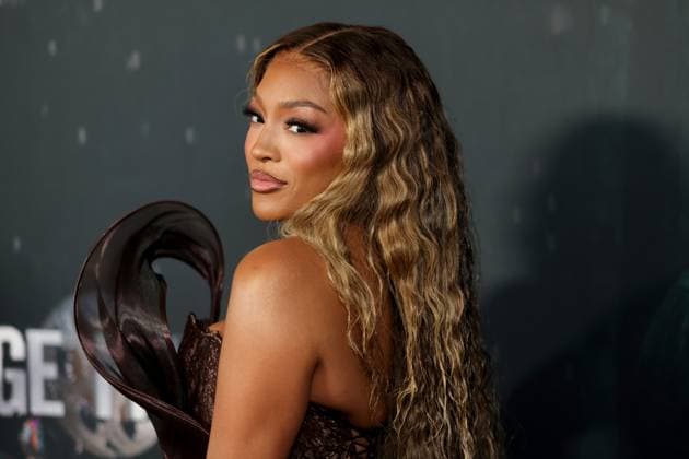 Drew Sidora attends the Los Angeles Premiere of Footage Films RUN at TCL Chinese Theatre in the Hollywood section of Los Angeles on Wednesday, August 27, 2025.  LAP20250827219 GREGxGRUDT