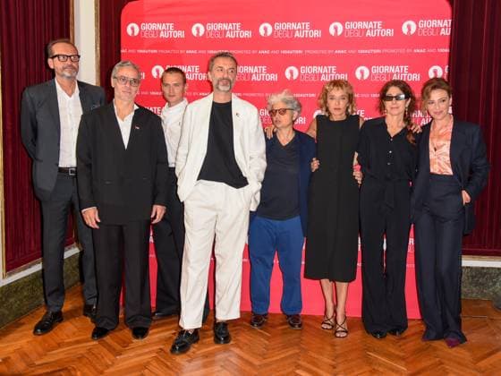 Venice, ITALY: Venice, 82nd Venice International Film Festival 2025 - day 2 - presentation of the film La Gioia In the photo: cast Venice ITALY  - ZUMAp169 20250828_zea_p169_743 Copyright: xFrancescaxViecelix