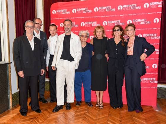 Venice, ITALY: Venice, 82nd Venice International Film Festival 2025 - day 2 - presentation of the film La Gioia In the photo: cast Venice ITALY  - ZUMAp169 20250828_zea_p169_763 Copyright: xFrancescaxViecelix