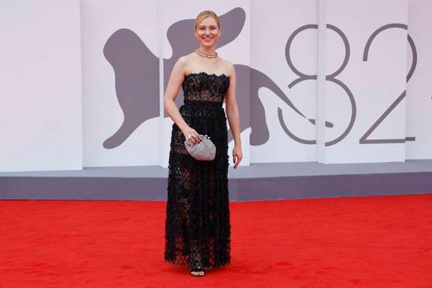 Andrea Waskovics at the premiere of the feature film Ãrva Orphan at the Biennale di Venezia 2025 82 Venice International Film Festival at the Palazzo del Cinema Venice, 28 08 2025 Foto:xD.xBedrosianx xFuturexImagex orphan_5860