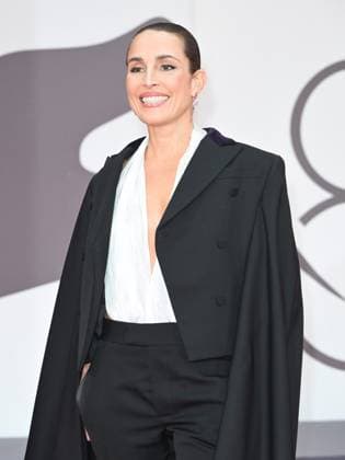 Venice, Italy: Venice, 82nd Venice International Film Festival 2025 - Evening 2. Red Carpet Film Bugonia. Pictured: Noomi Rapace Venice Italy  - ZUMAp169 20250828_zea_p169_932 Copyright: xSimonexComix