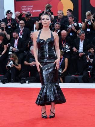 Venice, 82nd Venice International Film Festival 2025 - Evening 2 - Red Carpet for the film Bugonia. Pictured: Valentina Cabassi  Copyright: xAlbertoxTerenghi PoolxPhotoxEventsx06x xipa-agency.netx xPoolxPhotoxEventsx06x IPA_Agency_IPA63490692