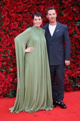 . 28 08 2025. London, United Kingdom. Olivia Colman and Benedict Cumberbatch at The Roses premiere in London.  xStephenxLockx xi-Imagesx IIM-26173-0017