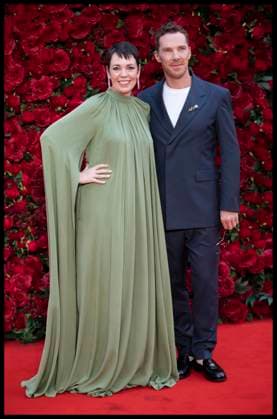 . 28 08 2025. London, United Kingdom. Olivia Colman and Benedict Cumberbatch at The Roses premiere in London.  xStephenxLockx xi-Imagesx IIM-26173-0033