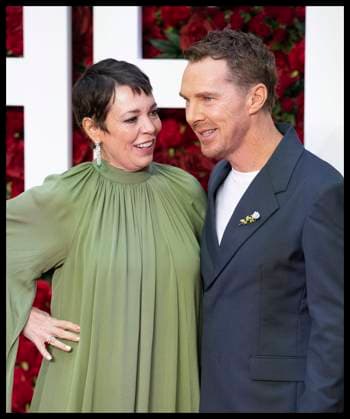 . 28 08 2025. London, United Kingdom. Olivia Colman and Benedict Cumberbatch at The Roses premiere in London.  xStephenxLockx xi-Imagesx IIM-26173-0042
