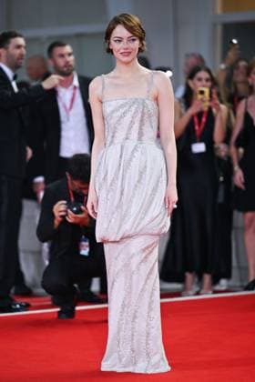 Venice Bugonia Premiere AM Emma Stone attending the Bugonia Premiere as part of the 82nd Venice International Film Festival at the Lido in Venice, Italy on August 28, 2025. Photo by Aurore Marechal ABACAPRESS.COM Venice Italy  Copyright: xMarechalxAurore ABACAx