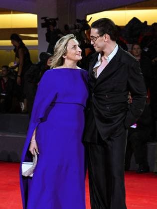 Venice, 82nd Venice International Film Festival 2025 - Evening 2 - Red Carpet for the film Jay Kelly - Pictured: Giovanna Machi and Michele Bravi  Copyright: xManuelexMangiarottix xipa-agency.netx xPoolxPhotoxEventsx06x IPA_Agency_IPA63497077