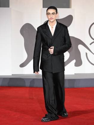 Venice, 82nd Venice International Film Festival 2025 - Evening 2. Red Carpet Film Jay Kelly. Pictured: Michele Bravi  Copyright: xSimonexComix xipa-agency.netx xPoolxPhotoxEventsx06x IPA_Agency_IPA63497404