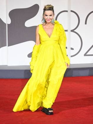 Venice, 82nd Venice International Film Festival 2025 - Evening 2. Red Carpet Film Jay Kelly. Pictured: Eva Robbins  Copyright: xSimonexComix xipa-agency.netx xPoolxPhotoxEventsx06x IPA_Agency_IPA63497464