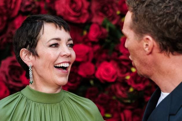 UK Premiere of The Roses on Thursday 28 August 2025 Olivia Colman and Benedict Cumberbatch seen at the UK Premiere of The Roses during Frightfest 2025 at ODEON LUXE Leicester Square, London on Thursday 28 August 2025., Credit:Julie Edwards Avalon  Copyright: xJuliexEdwardsx xAvalonx 1032134228