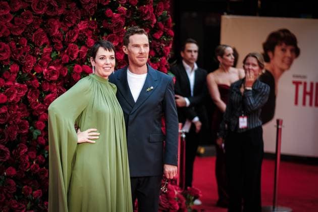 UK Premiere of The Roses on Thursday 28 August 2025 Olivia Colman and Benedict Cumberbatch seen at the UK Premiere of The Roses during Frightfest 2025 at ODEON LUXE Leicester Square, London on Thursday 28 August 2025., Credit:Julie Edwards Avalon  Copyright: xJuliexEdwardsx xAvalonx 1032134765