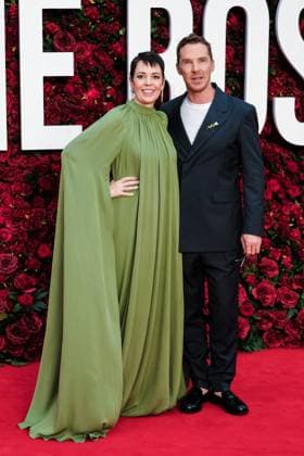 UK Premiere of The Roses on Thursday 28 August 2025 Olivia Colman and Benedict Cumberbatch seen at the UK Premiere of The Roses during Frightfest 2025 at ODEON LUXE Leicester Square, London on Thursday 28 August 2025., Credit:Julie Edwards Avalon  Copyright: xJuliexEdwardsx xAvalonx 1032134796