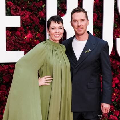 UK Premiere of The Roses on Thursday 28 August 2025 Olivia Colman and Benedict Cumberbatch seen at the UK Premiere of The Roses during Frightfest 2025 at ODEON LUXE Leicester Square, London on Thursday 28 August 2025., Credit:Julie Edwards Avalon  Copyright: xJuliexEdwardsx xAvalonx 1032134814