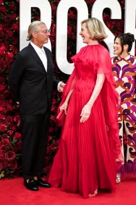Allison Janney with guest at the premiere of the movie The Roses The Battle of the Roses at Odeon Luxe Leicester Square London, 28 08 2025 Foto:xJ.xEdwardsx xFuturexImagex roses_5719