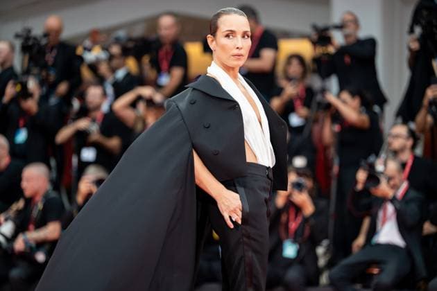 Bugonia Red Carpet - The 82nd Venice International Film Festival Noomi Rapace attends the Bugonia red carpet during the 82nd Venice International Film Festival in Venice, Italy, on August 28, 2025. Venice Italy  Copyright: xLucaxCarlinox originalFilename: carlino-notitle250828_npNT9.jpg