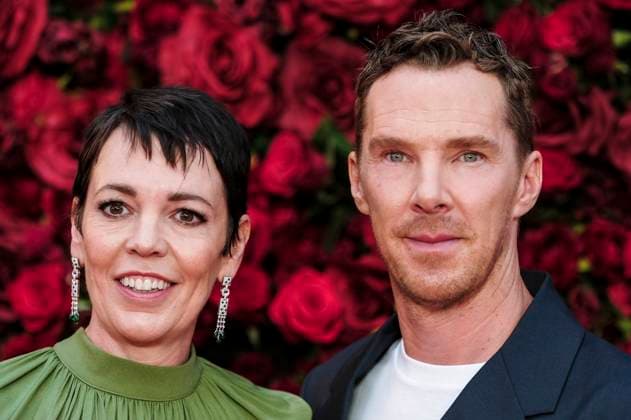 Olivia Colman and Benedict Cumberbatch at the premiere of the movie The Roses The Battle of the Roses at Odeon Luxe Leicester Square London, 28 08 2025 Foto:xJ.xEdwardsx xFuturexImagex roses_5789