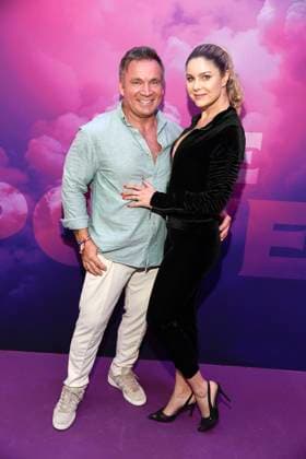 Peter Klein and Yvonne Woelke at the premiere event for the launch of the reality format The Power from September 1, 2025 on ProSieben and on Joyn on August 28, 2025 in Berlin The Power premiere event of the new Pro7 Joyn reality format in Berlin