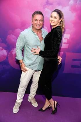 Peter Klein and Yvonne Woelke at the premiere event for the launch of the reality format The Power from September 1, 2025 on ProSieben and on Joyn on August 28, 2025 in Berlin The Power premiere event of the new Pro7 Joyn reality format in Berlin