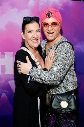Katy Karrenbauer and Julian F M Stoeckel at the premiere event for the launch of the reality format The Power from September 1, 2025 on ProSieben and on Joyn on August 28, 2025 in Berlin The Power premiere event of the new Pro7 Joyn reality format in Berlin