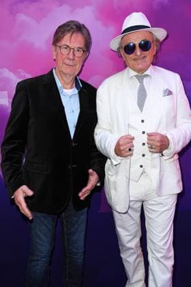 Arno Funke, Lo Graf von Blickensdorf at the premiere event of THE POWER by Joyn at the Alice Rooftop Garden in Berlin on 28 08 2025