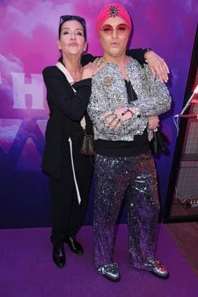 Katy Karrenbauer, Julian F M Stöckel at the premiere event of THE POWER by Joyn at the Alice Rooftop Garden in Berlin on 28 08 2025
