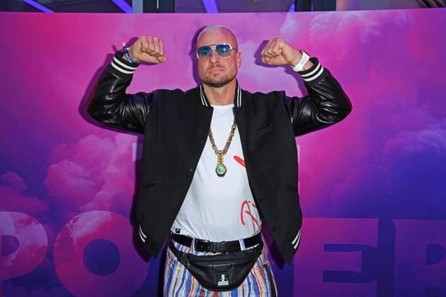 Eric Sindermann at the premiere event of THE POWER by Joyn at the Alice Rooftop Garden in Berlin on 28 08 2025