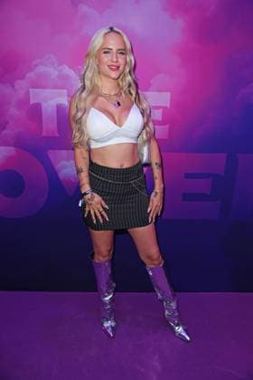 Gina Beckmann at the premiere event of THE POWER by Joyn at the Alice Rooftop Garden in Berlin on 28 08 2025