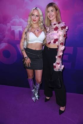 Gina Beckmann, Stephie Stark at the premiere event of THE POWER by Joyn at the Alice Rooftop Garden in Berlin on 28 08 2025