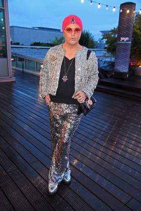 Julian F M Stöckel at the premiere event of THE POWER by Joyn at the Alice Rooftop Garden in Berlin on 28 08 2025