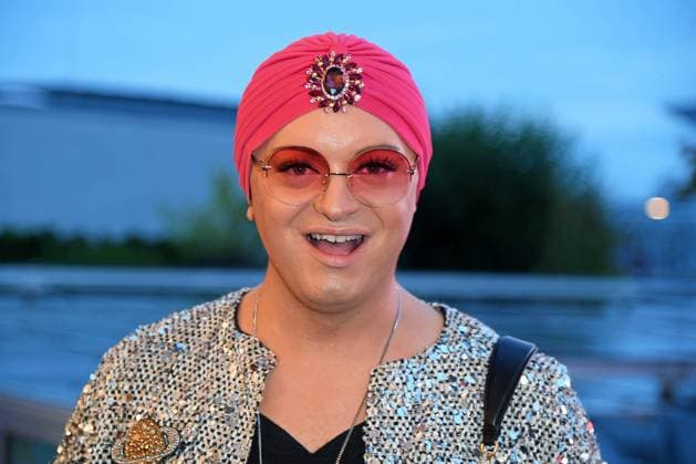 Julian F M Stöckel at the premiere event of THE POWER by Joyn at the Alice Rooftop Garden in Berlin on 28 08 2025