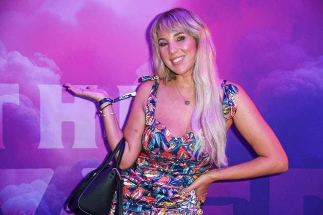 Annemarie Eilfeld at the premiere event of THE POWER by Joyn at the Alice Rooftop Garden in Berlin on 28 08 2025