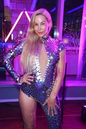 Michelle Monballijn at the premiere event of THE POWER by Joyn at the Alice Rooftop Garden in Berlin on 28 08 2025