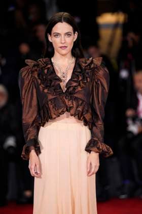 Jay Kelly red carpet at the 82nd Venice International Film Festival in Venice Lido - 28 Aug 2025 Riley Keough attends the Jay Kelly red carpet during the 82nd Venice International Film Festival. Venice Lido Italy Copyright: xDanielexCifalax xSOPAxImagesx _CIF4465