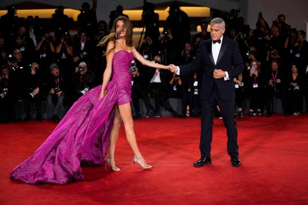 Jay Kelly red carpet at the 82nd Venice International Film Festival in Venice Lido - 28 Aug 2025 Amal Clooney and George Clooney attend the Jay Kelly red carpet during the 82nd Venice International Film Festival. Venice Lido Italy Copyright: xDanielexCifalax xSOPAxImagesx _CIF4655