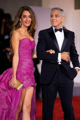 Jay Kelly red carpet at the 82nd Venice International Film Festival in Venice Lido - 28 Aug 2025 Amal Clooney and George Clooney attend the Jay Kelly red carpet during the 82nd Venice International Film Festival. Venice Lido Italy Copyright: xDanielexCifalax xSOPAxImagesx _CIF4685