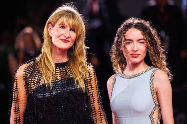 Red carpet of the film Jay Kelly at the 82nd Venice Film Festival in Venice - 28 Aug 2025 Laura Dern and Jaya Harper attend the red carpet of the film Jay Kelly at the Palazzo del Cinema during the 82nd Venice Film Festival. Venice Italy Copyright: xMarcoxBaradax xSOPAxImagesx MBARADA_0014