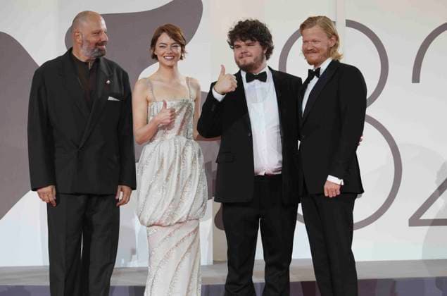 CELEBRITES : Festival international du film de Venise - Venice, Italy, 28th August, 2025. YORGOS LANTHIMOS attending the Bugonia Premiere as part of the 82nd Venice International Film Festival at the Lido in Venice, Italy Laurent Lairys PSNEWZ VENISEItaly  Copyright: xLaurentxLairysx
