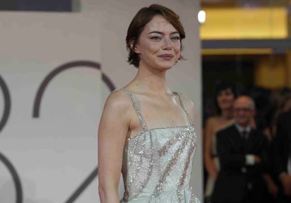 CELEBRITES : Festival international du film de Venise - Venice, Italy, 28th August, 2025. EMMA STONE attending the Bugonia Premiere as part of the 82nd Venice International Film Festival at the Lido in Venice, Italy Laurent Lairys PSNEWZ VENISEItaly  Copyright: xLaurentxLairysx