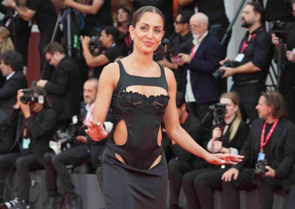 CELEBRITES : Festival international du film de Venise - Venice, Italy, 28th August, 2025. HIBA ABOUK attending the Bugonia Premiere as part of the 82nd Venice International Film Festival at the Lido in Venice, Italy Laurent Lairys PSNEWZ VENISEItaly  Copyright: xLaurentxLairysx