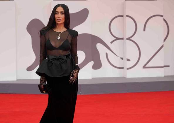 CELEBRITES : Festival international du film de Venise - Venice, Italy, 28th August, 2025. SILVIA BRUSSADE BRAZ attending the Bugonia Premiere as part of the 82nd Venice International Film Festival at the Lido in Venice, Italy Laurent Lairys PSNEWZ VENISEItaly  Copyright: xLaurentxLairysx