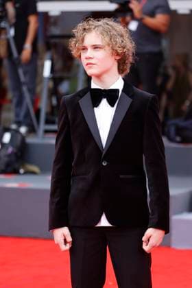 August 28, 2025, Venice, Italy: Bojtorjan Barabas arrives at the premiere of Orphan during the 82nd Venice International Film Festival at Palazzo del Cinema on the Lido in Venice, Italy, on 28 August 2025. Photo: Venice Italy - ZUMAm179 20250828_zep_m179_095 Copyright: xAlecxMichaelx