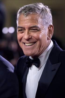 George Clooney attends the Jay Kelly red carpet during the 82nd Venice International Film Festival on Thursday, August 28, 2025 in Venice, Italy.  VEN20250828223 RoccoxSpaziani