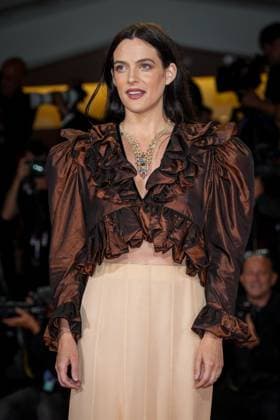 Jay Kelly red carpet during the 82nd Venice International Film Festival in Venice, Italy on 28 August 2025. Riley Keough attends the Jay Kelly red carpet during the 82nd Venice International Film Festival in Venice, Italy on 28 August 2025., Credit:Stefano Costantino TTL Avalon Italy, Venice  Copyright: xStefanoxCostantinoxTTLx xAvalonx 1032158715