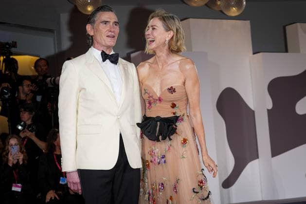 Jay Kelly red carpet during the 82nd Venice International Film Festival in Venice, Italy on 28 August 2025. Billy Crudup, Naomi Watts attend the Jay Kelly red carpet during the 82nd Venice International Film Festival in Venice, Italy on 28 August 2025., Credit:Stefano Costantino TTL Avalon Italy, Venice  Copyright: xStefanoxCostantinoxTTLx xAvalonx 1032159427