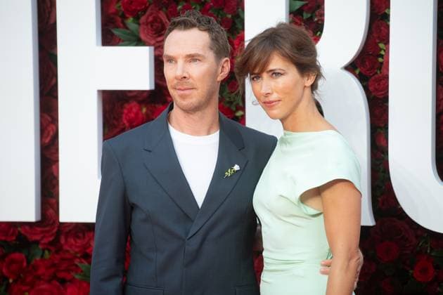 The Roses UK Premiere Arrivals at Odeon Luxe, Leicester Square, London, UK Benedict Cumberbatch and wife Sophie Hunter attends The The Roses UK Premiere at Odeon Luxe, Leicester Square, London, England, UK on Thursday 28 August, 2025., Credit:Justin Ng Avalon UK, England, London, Odeon Luxe, Leicester Square Copyright: xJustinxNgx xAvalonx 1032180821