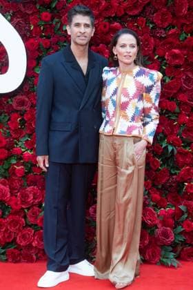 The Roses UK Premiere Arrivals at Odeon Luxe, Leicester Square, London, UK Raza Jaffrey and wife Lara Pulver attends The The Roses UK Premiere at Odeon Luxe, Leicester Square, London, England, UK on Thursday 28 August, 2025., Credit:Justin Ng Avalon UK, England, London, Odeon Luxe, Leicester Square Copyright: xJustinxNgx xAvalonx 1032181020