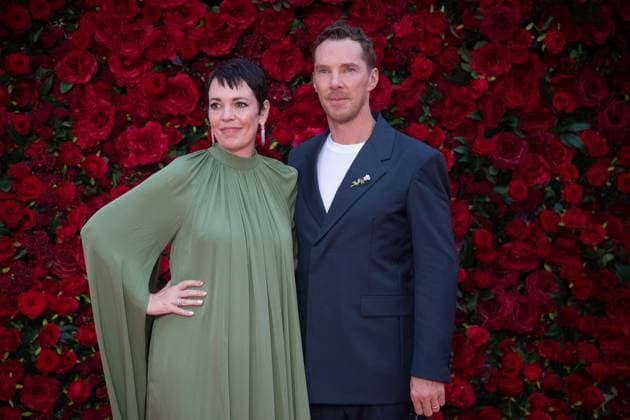 The Roses UK Premiere Arrivals at Odeon Luxe, Leicester Square, London, UK Olivia Colman and Benedict Cumberbatch attends The The Roses UK Premiere at Odeon Luxe, Leicester Square, London, England, UK on Thursday 28 August, 2025., Credit:Justin Ng Avalon UK, England, London, Odeon Luxe, Leicester Square Copyright: xJustinxNgx xAvalonx 1032181086
